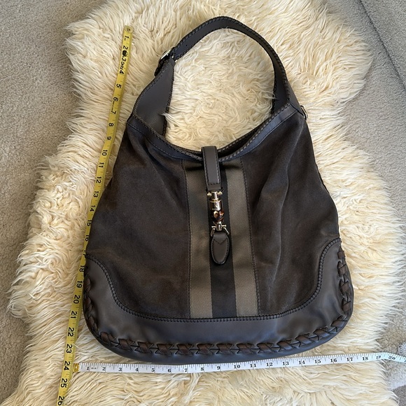 Gucci Dark Gray Hobo - Picture 6 of 17